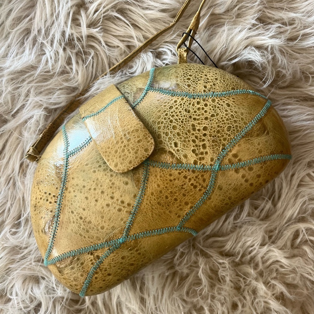 Unique Hard Case Purse/Clutch